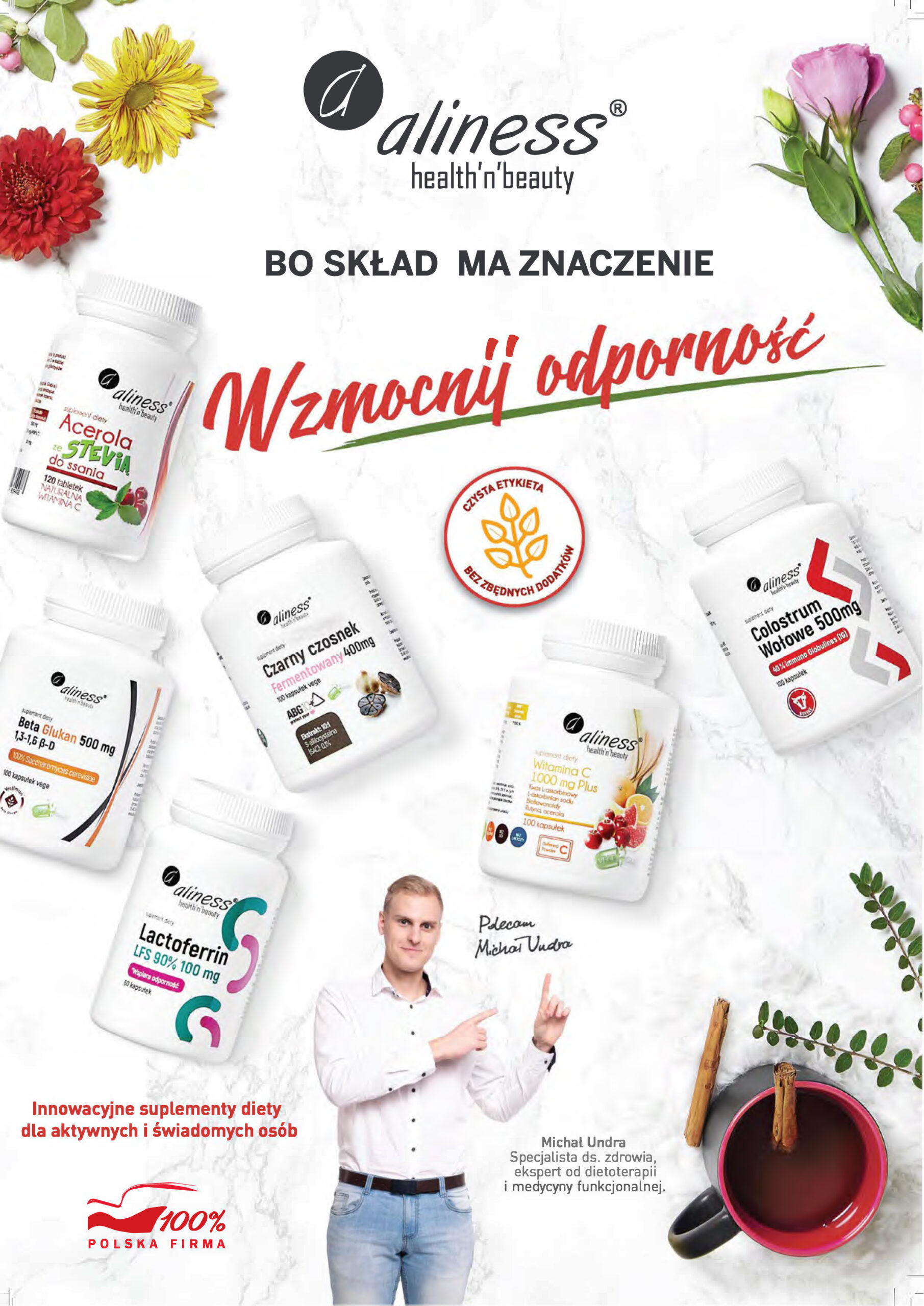Suplementy firmy Aliness